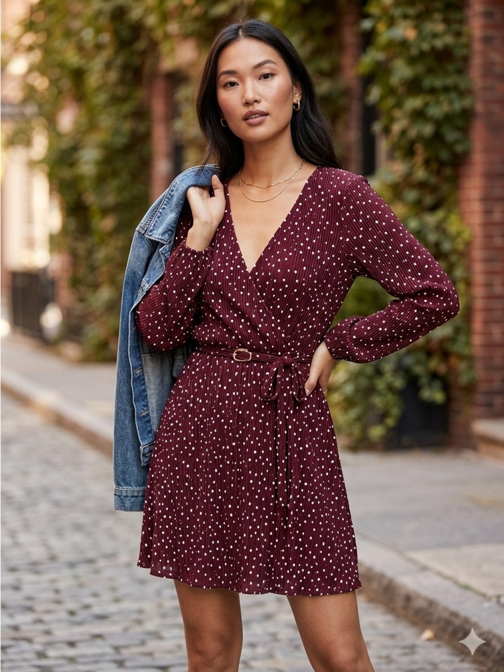 Abercrombie & Fitch - Burgundy - Mini Dress - M